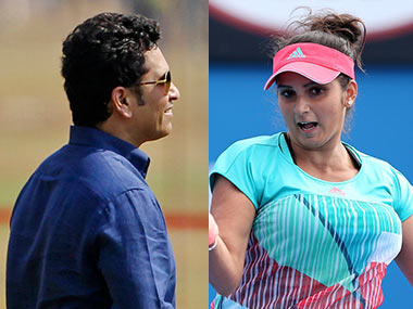 Sania Mirza has inspired a generation of Indians: Sachin Tendulkar lauds tennis star Sania Mirza has inspired a generation of Indians: Sachin Tendulkar lauds tennis star