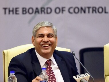 BCCI president Shashank Manohar. PTI