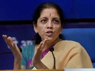 Commerce Minister Nirmala Sitharaman. PTI