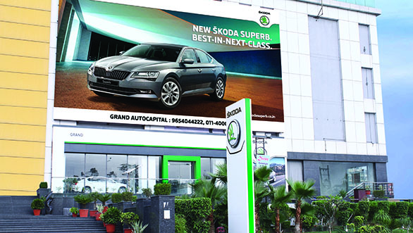 Skoda India opens new showroom in Delhi Skoda India opens new showroom in Delhi