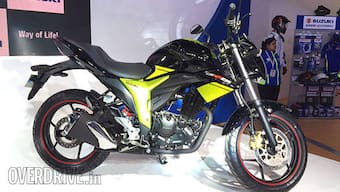 Suzuki to launch the Gixxer with a rear disc brake in India on April 15, 2016