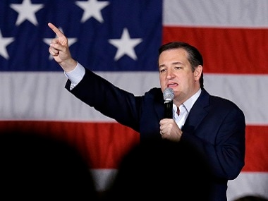 Republican presidential candidate, Sen. Ted Cruz. AP