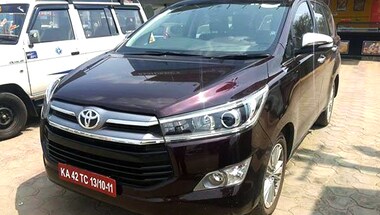Spied: All-new Toyota Innova Crysta caught testing in India