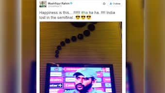 How not to troll: Mushfiqur Rahim's tweet after India's ICC World T20 semi-final loss backfires on him
