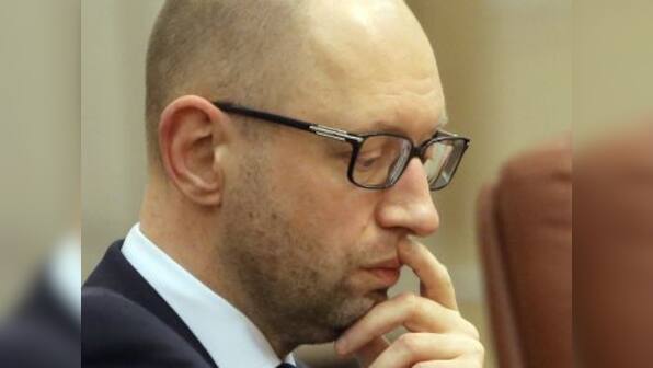 Embattled Ukrainian prime minister Arseniy Yatseniuk resigns