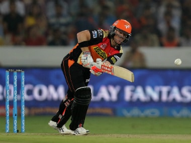 David Warner scored a half century in SRH win. BCCI