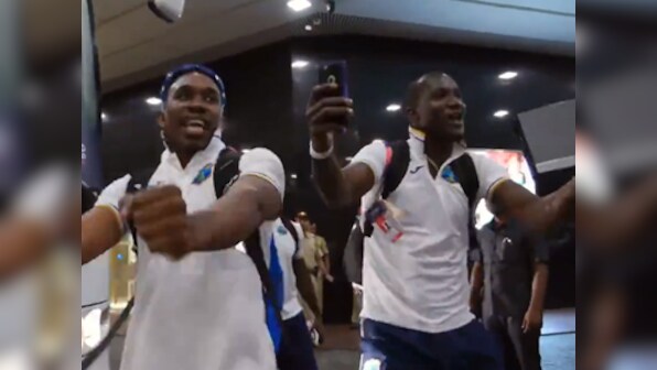 Watch: West Indies team celebrate semi-final win over India in style, bring hotel down with 'Champion' dance
