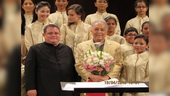 Medley for a maestro: Zubin Mehta serenaded by Shillong Chamber Choir for 80th birthday
