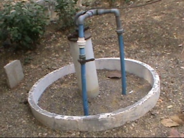 The borewell recharger developed by the agricultural university