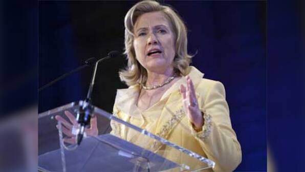Hillary Clinton invokes women's rights, promises 50 percent women in Cabinet
