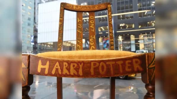 Is it magical? JK Rowling's 'Harry Potter' chair sells for $394,000 at auction in NY