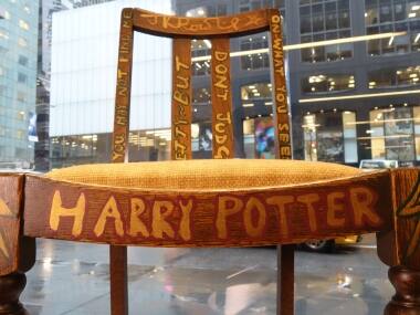 Is it magical? JK Rowling's 'Harry Potter' chair sells for $394,000 at auction in NY