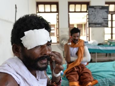 At least over 400 people were injured in the fire tragedy at the Puttingal temple in Kollam. AFP