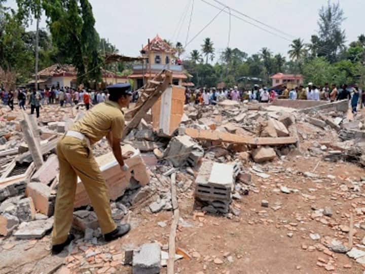 Kollam temple fire tragedy: Absconding fireworks contractor and his wife arrested Kollam temple fire tragedy: Absconding fireworks contractor and his wife arrested