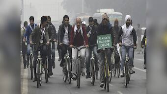 Ride bicycles, curb pollution: Activists urge Delhi residents