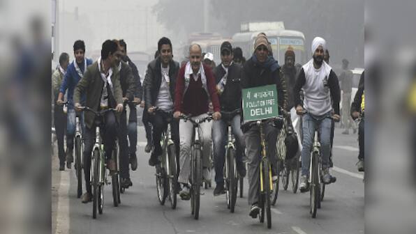 Ride bicycles, curb pollution: Activists urge Delhi residents