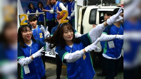 Voting kicks off for parliamentary elections in South Korea