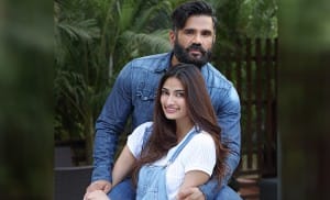 Suniel and Athiya Shetty