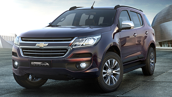 India-bound 2017 Chevrolet Trailblazer facelift unveiled India-bound 2017 Chevrolet Trailblazer facelift unveiled