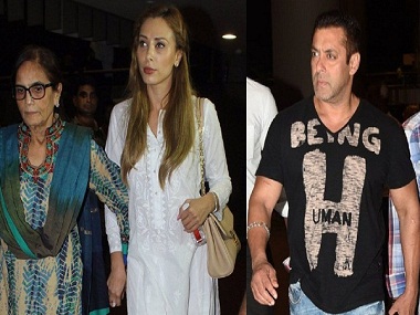 Bhai ki shaadi? Iulia Vantur spotted with Salman Khan and mother at Mumbai airport Bhai ki shaadi? Iulia Vantur spotted with Salman Khan and mother at Mumbai airport