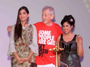 'It's about basic human rights': Sonam Kapoor, Ian McKellen inaugurate Kashish Film Festival 'It's about basic human rights': Sonam Kapoor, Ian McKellen inaugurate Kashish Film Festival