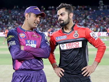 Kohli and Dhoni may battle in USA. Sportzpics/IPL