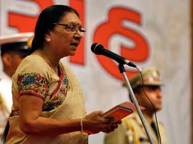Gujarat CM Anandiben Patel. Reuters
