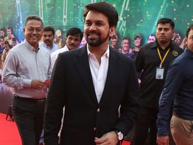 File photo of Anurag Thakur. BCCI