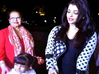 There she goes: Aishwarya Rai sets off for Cannes with daughter Aaradhya in tow There she goes: Aishwarya Rai sets off for Cannes with daughter Aaradhya in tow