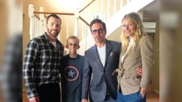 'The Avengers' heed call to visit teen battling cancer
