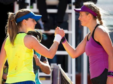 Victoria Azarenka progressed to the 3rd round with a win over Alize Cornet. Image courtesy: Facebook