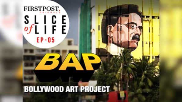 Ranjit Dahiya splashes Mumbai's walls with hue for a Bollywood makeover