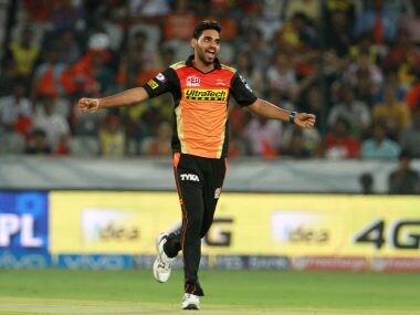 Sunrisers Hyderabad player Bhuvneshwar Kumar. BCCI