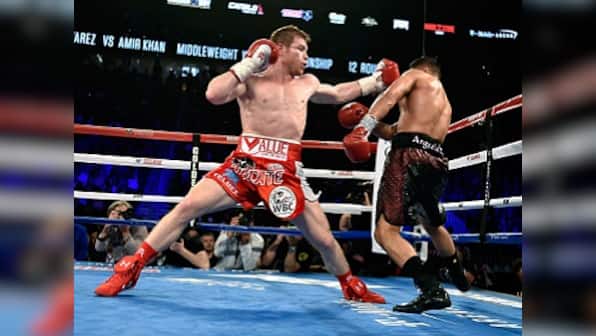 Canelo Alvarez knocks Amir Khan out, defends World Boxing Council middleweight belt