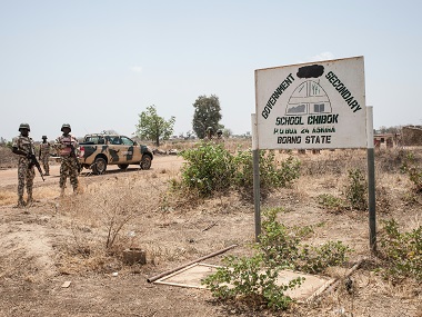 First of the Chibok girls abducted by Boko Haram found in forest First of the Chibok girls abducted by Boko Haram found in forest