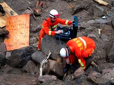 Heavy rains trigger landslide in China's southwestern Guizhou province; 13 dead, over 35 missing, reports local media
