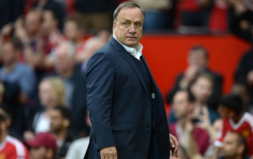 Dick Advocaat, Sunderland's ex-manager. AFP