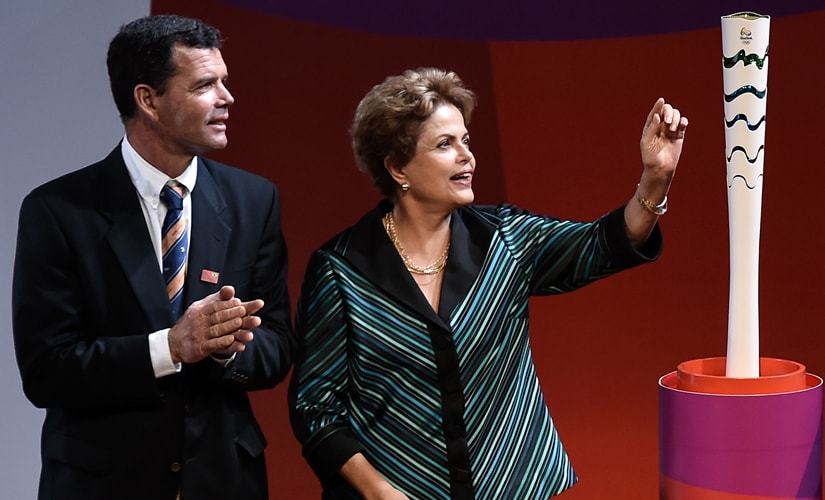Brazilian President Dilma Roussef is now suspended and won't be declaring the Olympics open on August 5. Getty Images