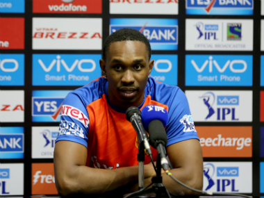 We failed to adapt to different conditions: Bravo on Gujarat's back-to-back losses in IPL 2016 We failed to adapt to different conditions: Bravo on Gujarat's back-to-back losses in IPL 2016