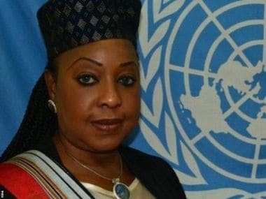 Fatma Samoura. Image courtesy: Twitter/@BBCWorld