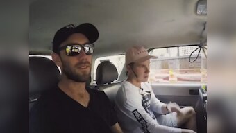 Watch: When Glenn Maxwell and Adam Zampa surprised a cricket-loving NYC taxi driver