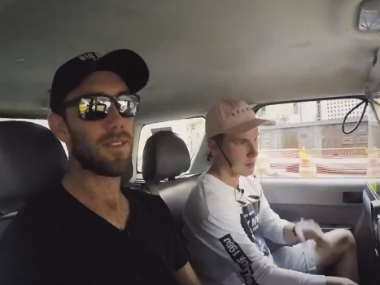 Watch: When Glenn Maxwell and Adam Zampa surprised a cricket-loving NYC taxi driver Watch: When Glenn Maxwell and Adam Zampa surprised a cricket-loving NYC taxi driver