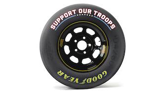 Goodyear to honour US Military with a special message on NASCAR tyres
