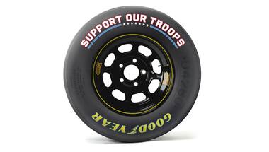 Goodyear to honour US Military with a special message on NASCAR tyres