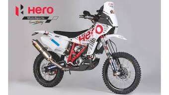 Hero enters off-road motorcycle sport with CS Santosh and Speedbrain