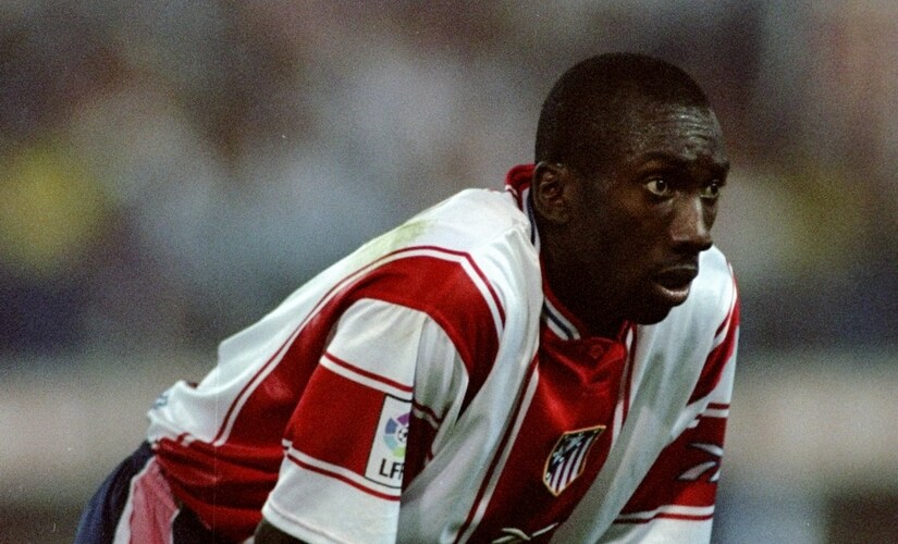 Jimmy Floyd Hasselbaink score a brace in Atletico win at the Santiago Bernabue. Getty