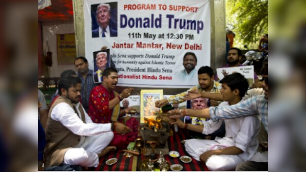 In Trump we trust: Hindu Sena seeks divine intervention for Donald’s triumph