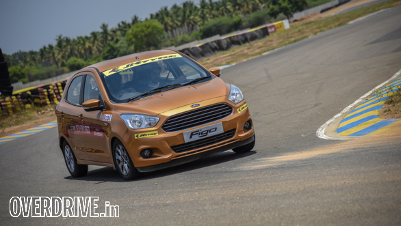 Affordable hot hatchback track test: Ford Figo Affordable hot hatchback track test: Ford Figo