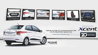 Hyundai Xcent 20th Anniversary Special Edition launched in India at Rs 6.25 lakh
