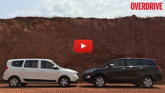 Video comparison: Toyota Innova Crysta vs Renault Lodgy